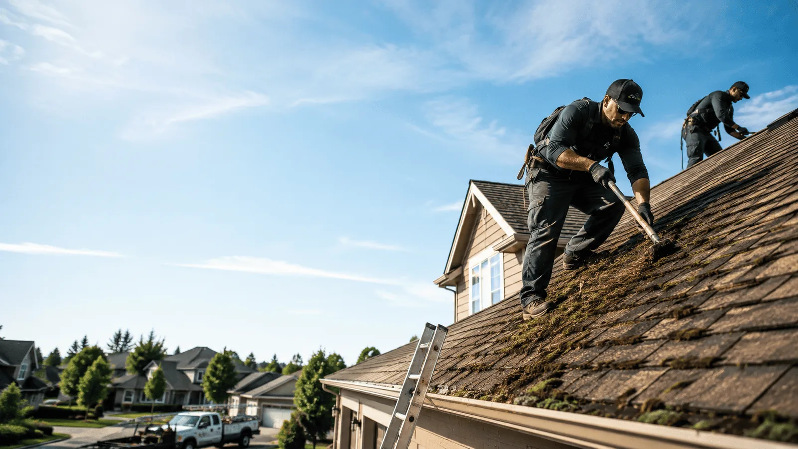 Roof Moss Removal in Hickory Flat, MS near me